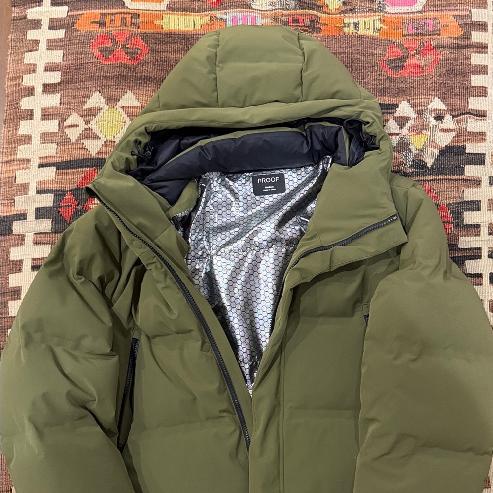 New Proof Parka from Huckberry - Built in heater inside